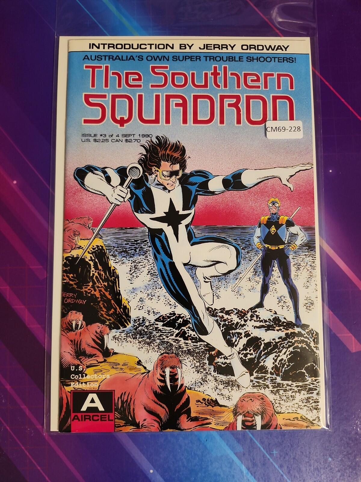 SOUTHERN SQUADRON #3 MINI HIGH GRADE AIRCEL PUBLISHING COMIC BOOK CM69-228