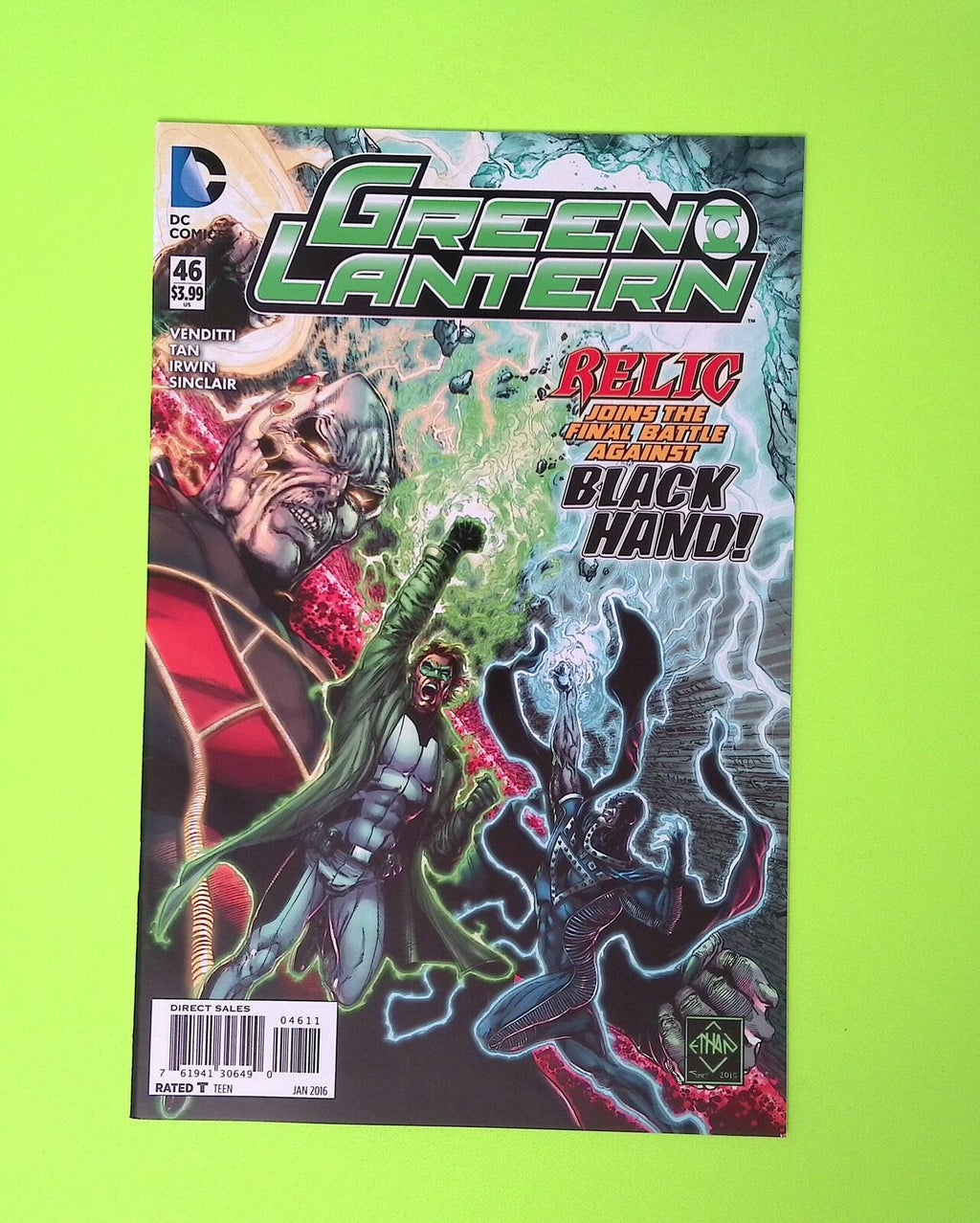 Green Lantern #46 Vol. 5 2016 DC Comics High Grade Comic Book X233-247