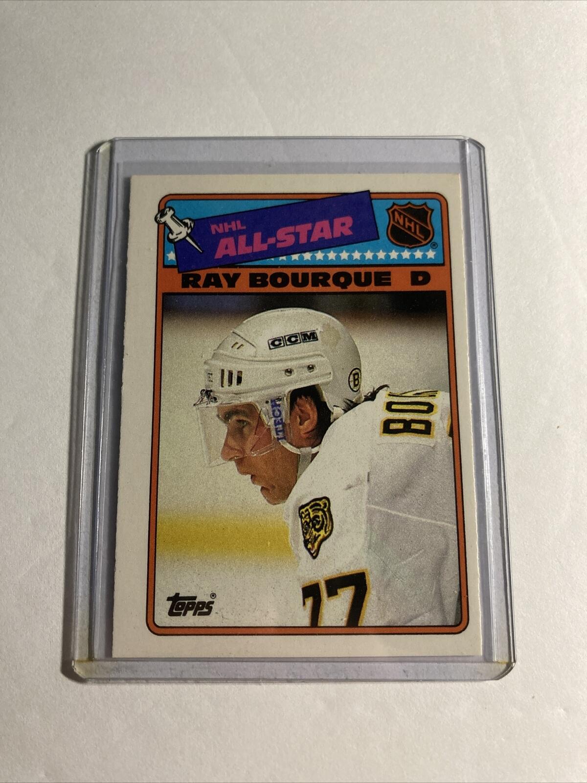 Ray Bourque NHL ALL-STAR TOPPS 1988 CARD T4-336