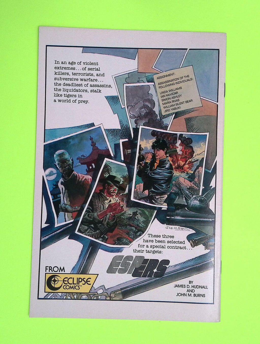 Fusion #2 1987 Eclipse Comics 8.0 Comic Book J49-50