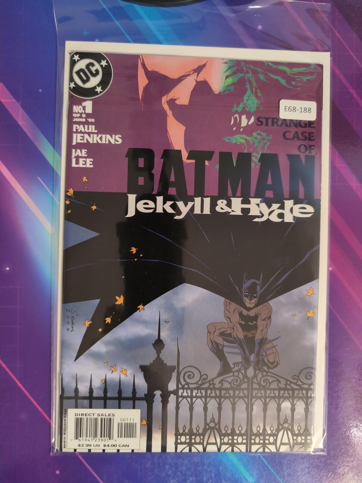 BATMAN: JEKYLL & HYDE #1 HIGH GRADE DC COMIC BOOK E68-188
