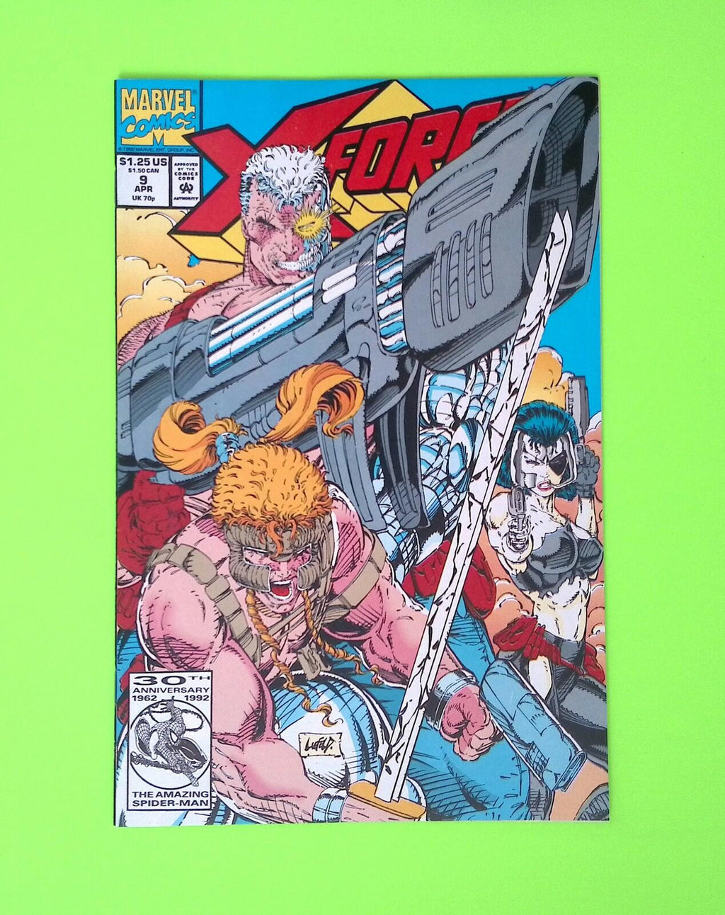X-Force #9 Vol. 1 1992 Marvel Comics High Grade Comic Book B81-222