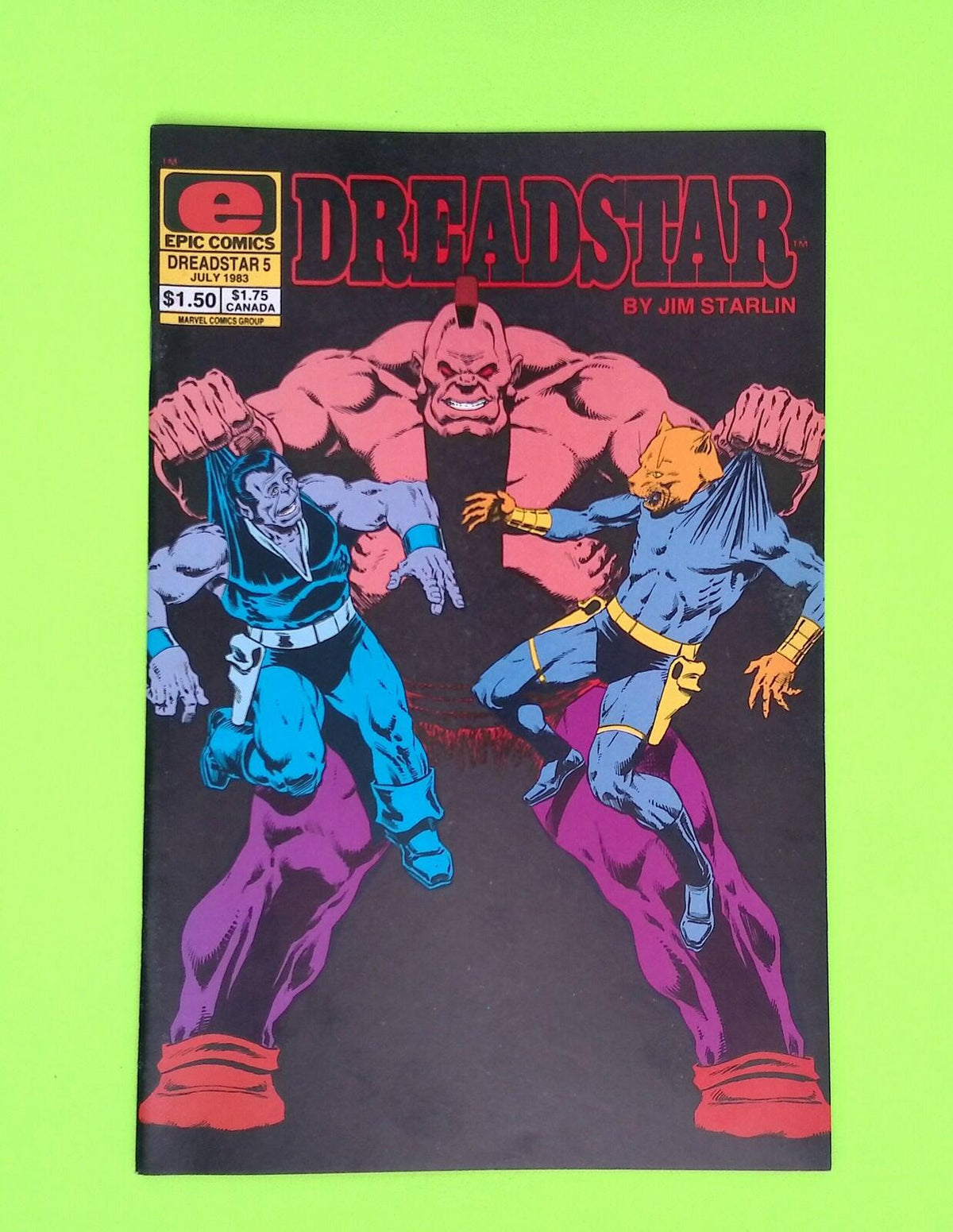 Dreadstar #5 Vol. 1 1983 Epic Comics High Grade Comic Book W121-44