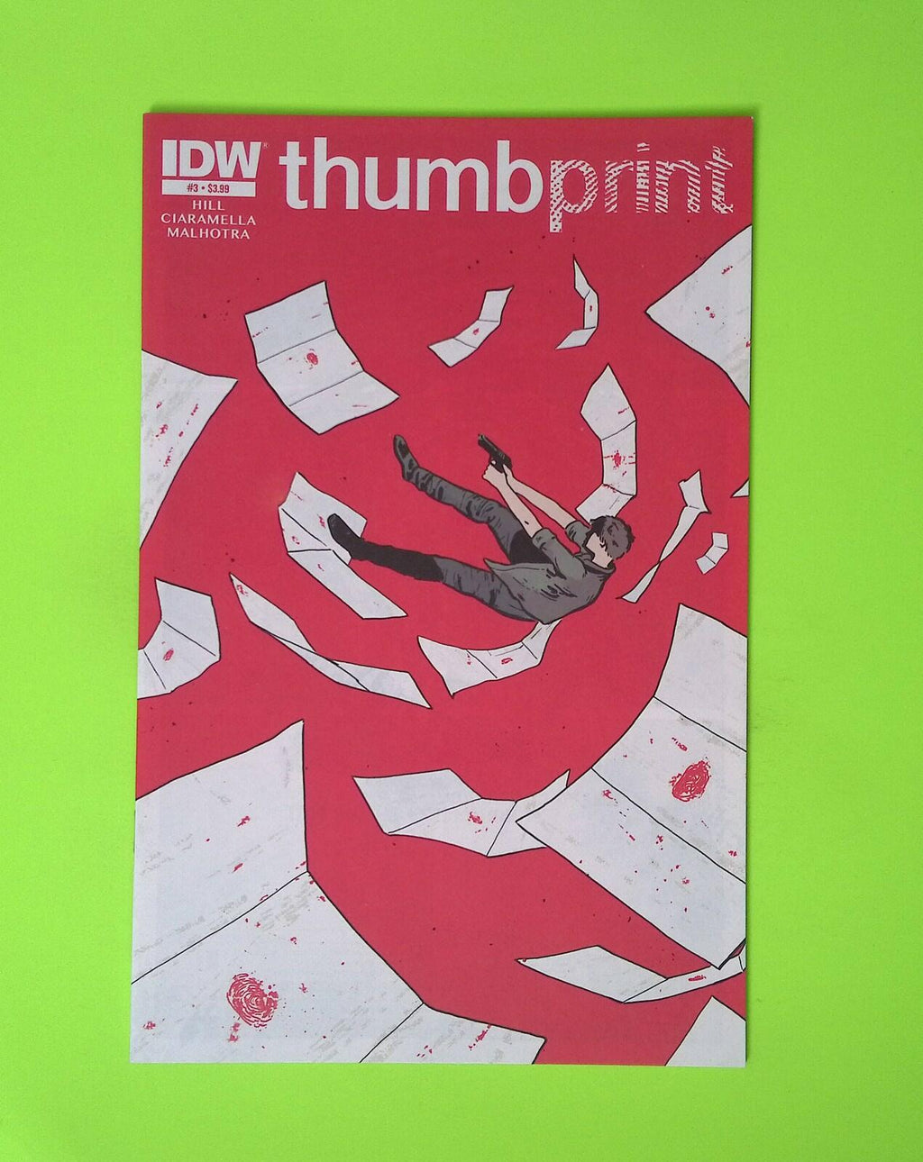 Thumbprint #3 2013 IDW Publishing High Grade Comic Book Q98-264