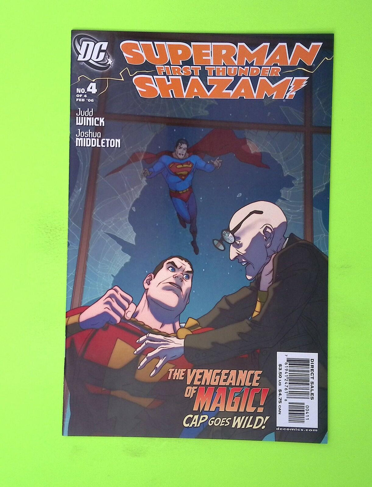 Superman/Shazam First Thunder #4 2006 DC Comics High Grade Comic Book P68-293