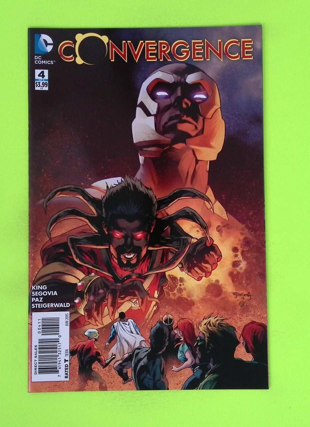 Convergence #4 2015 DC Comics High Grade Comic Book M89-116