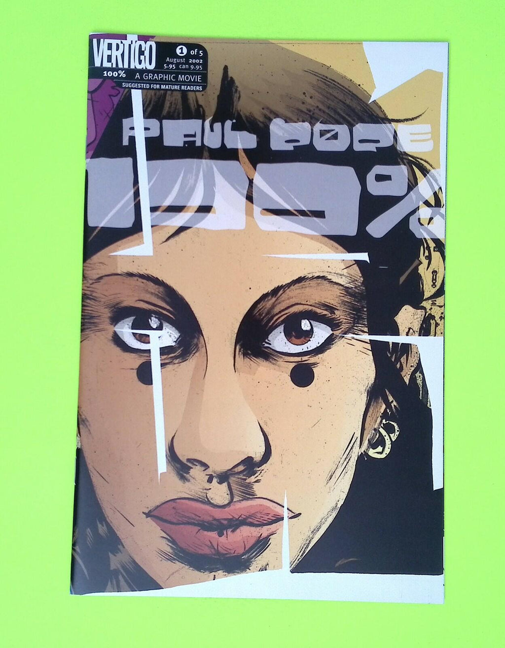 100% #1 2002 Vertigo High Grade Comic Book P45-68