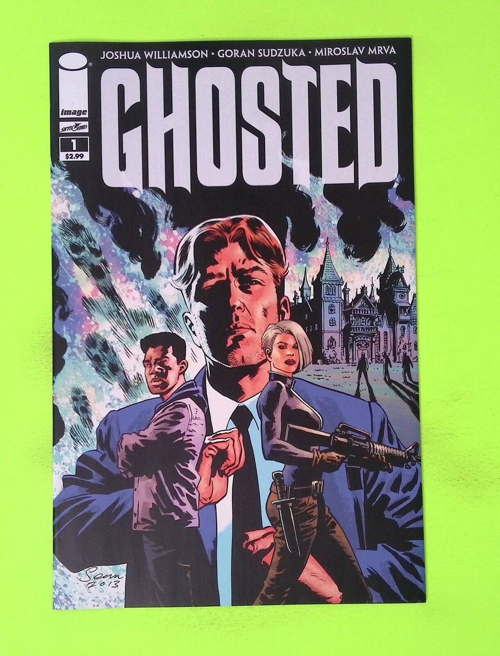 Ghosted #1 2013 Image Comics High Grade Comic Book J92-291
