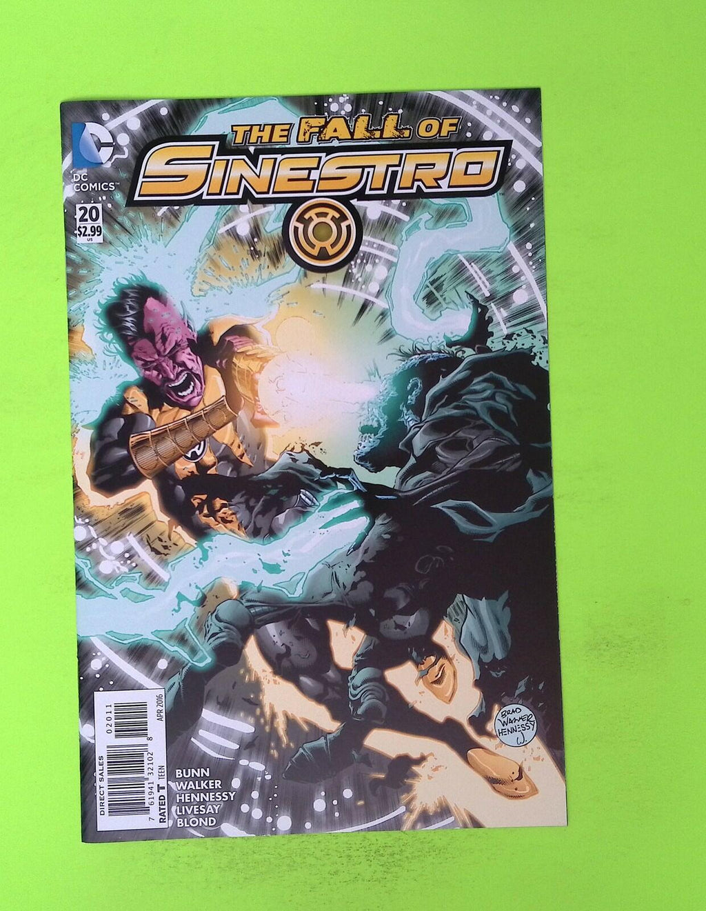 Sinestro #20 2016 DC Comics High Grade Comic Book X158-255