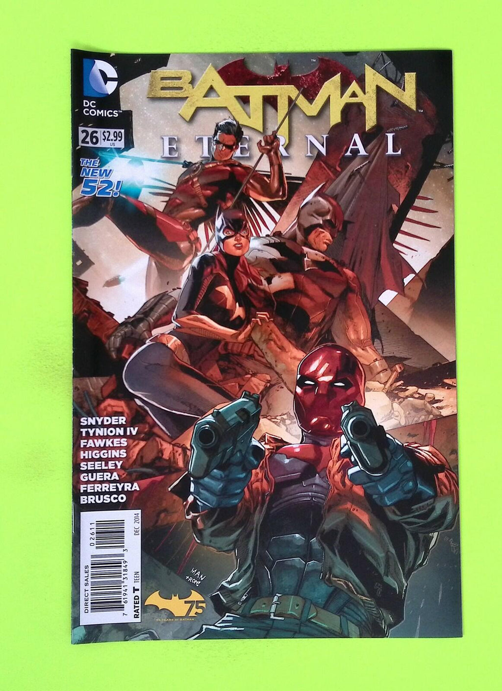 Batman Eternal #26 2014 DC Comics High Grade Comic Book M89-177