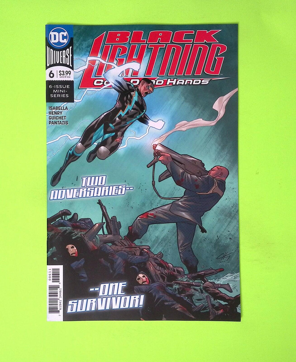 Black Lightning Cold Dead Hands #6 2018 DC Comics High Grade Comic Book Q111-20