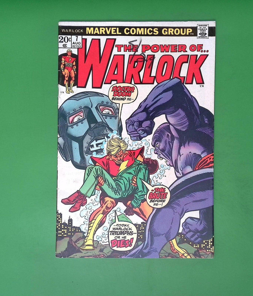 WARLOCK #7 VOL. 1 MID GRADE MARVEL COMIC BOOK H58-152