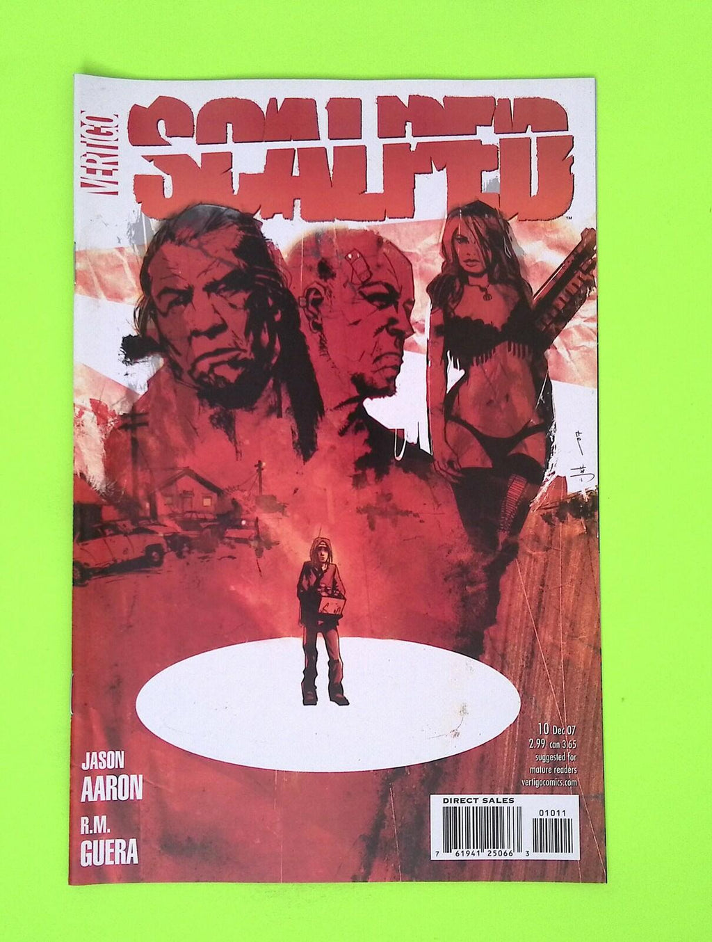 Scalped #10 2007 Vertigo High Grade Comic Book W106-155