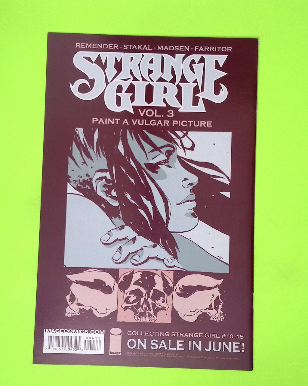 Drain #4 2007 Image Comics 8.0 Comic Book X69-44