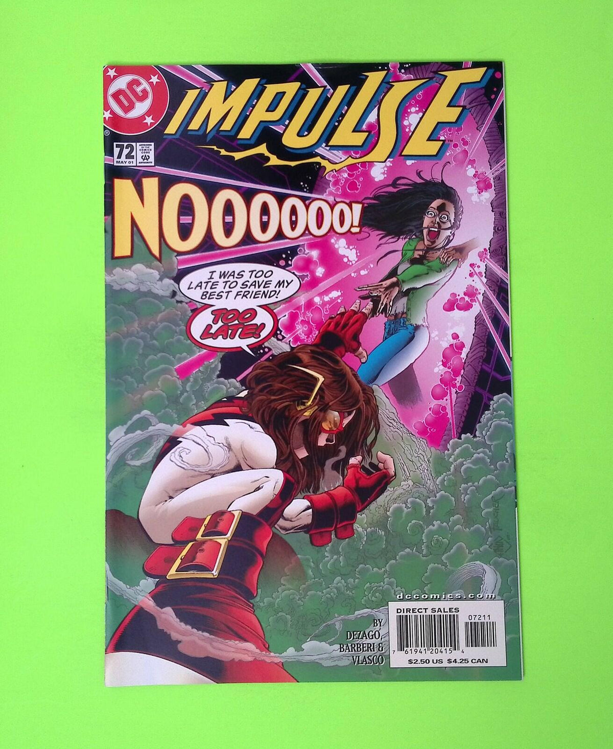 Impulse #72 2001 DC Comics High Grade Comic Book B35-1