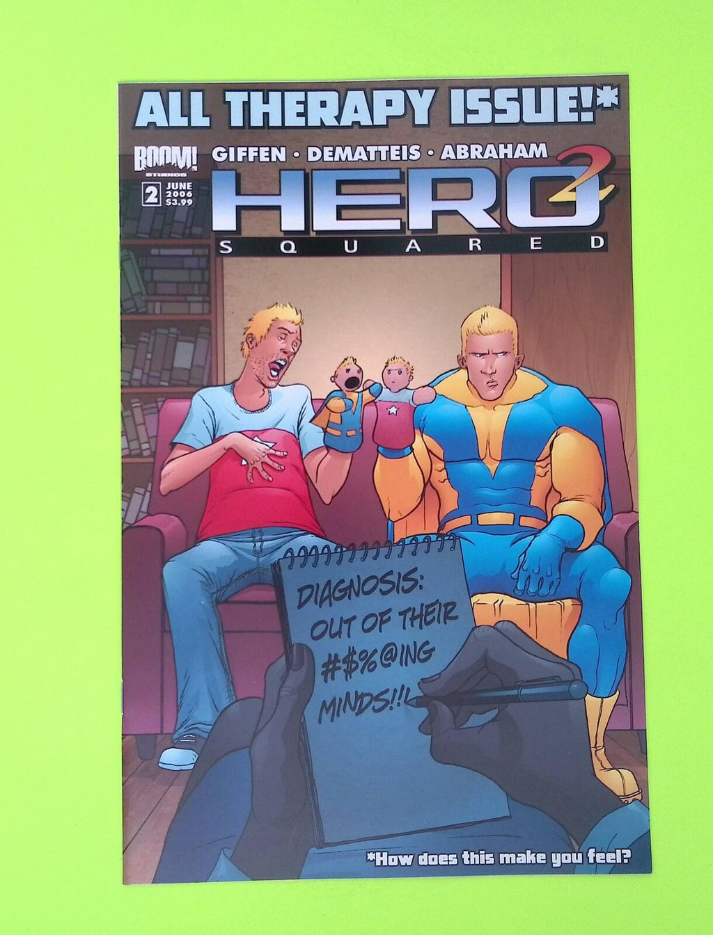 Hero Squared #2 Vol. 2 2006 BOOM! Studios High Grade Comic Book W38-77