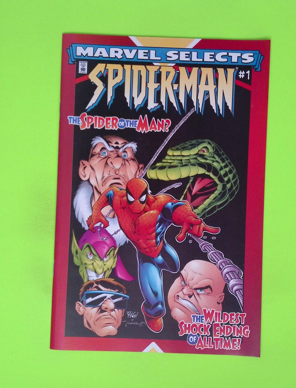 Marvel Selects Spider-Man #1 2000 Marvel Comics High Grade Comic Book W229-111