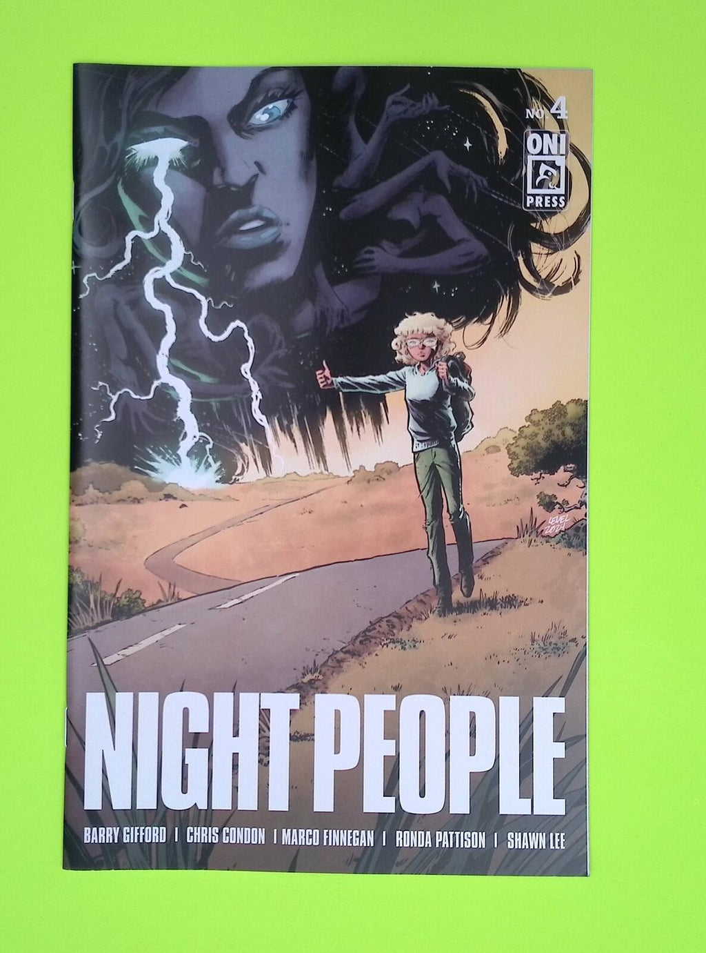 Night People #4 Oni Press High Grade Comic Book K64-64