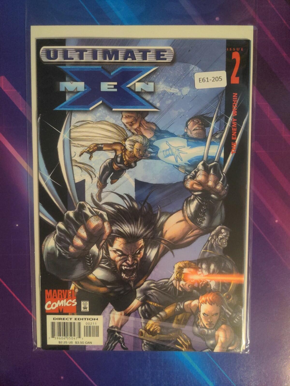 ULTIMATE X-MEN #2 HIGHER GRADE ULTIMATE MARVEL COMIC BOOK E61-205