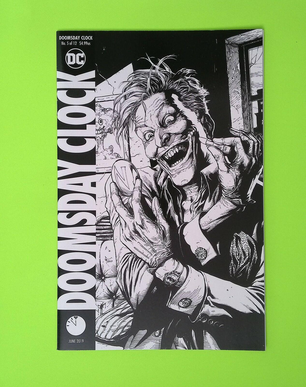 Doomsday Clock #5 - final print DC Comics Variant High Grade Comic Book Q15-164
