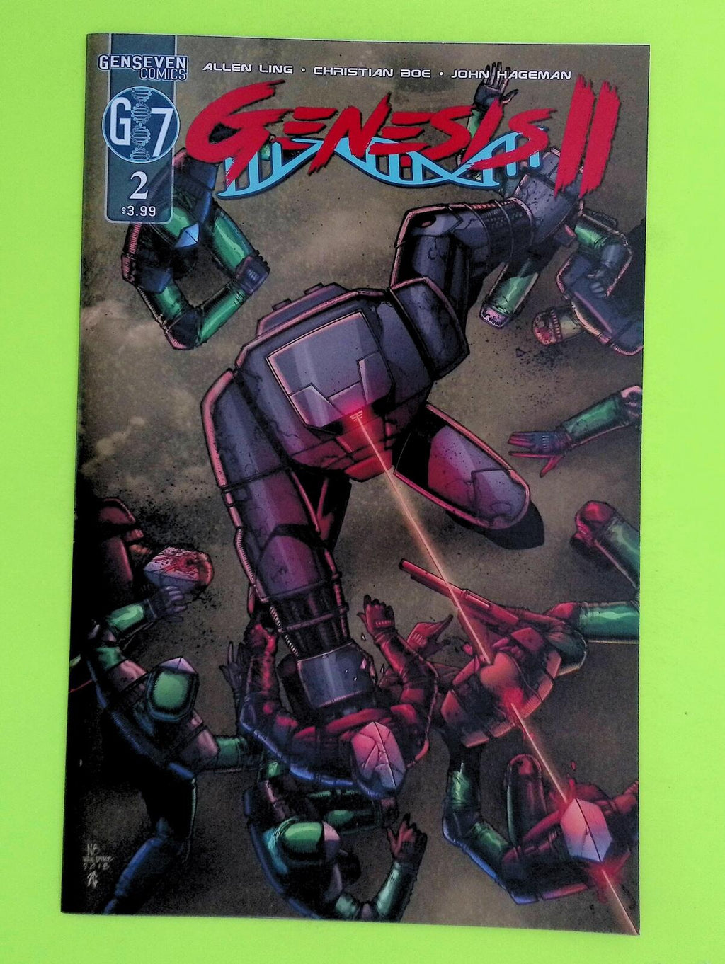 Genesis II #2 2023 10 Ton Press High Grade Comic Book L35-2
