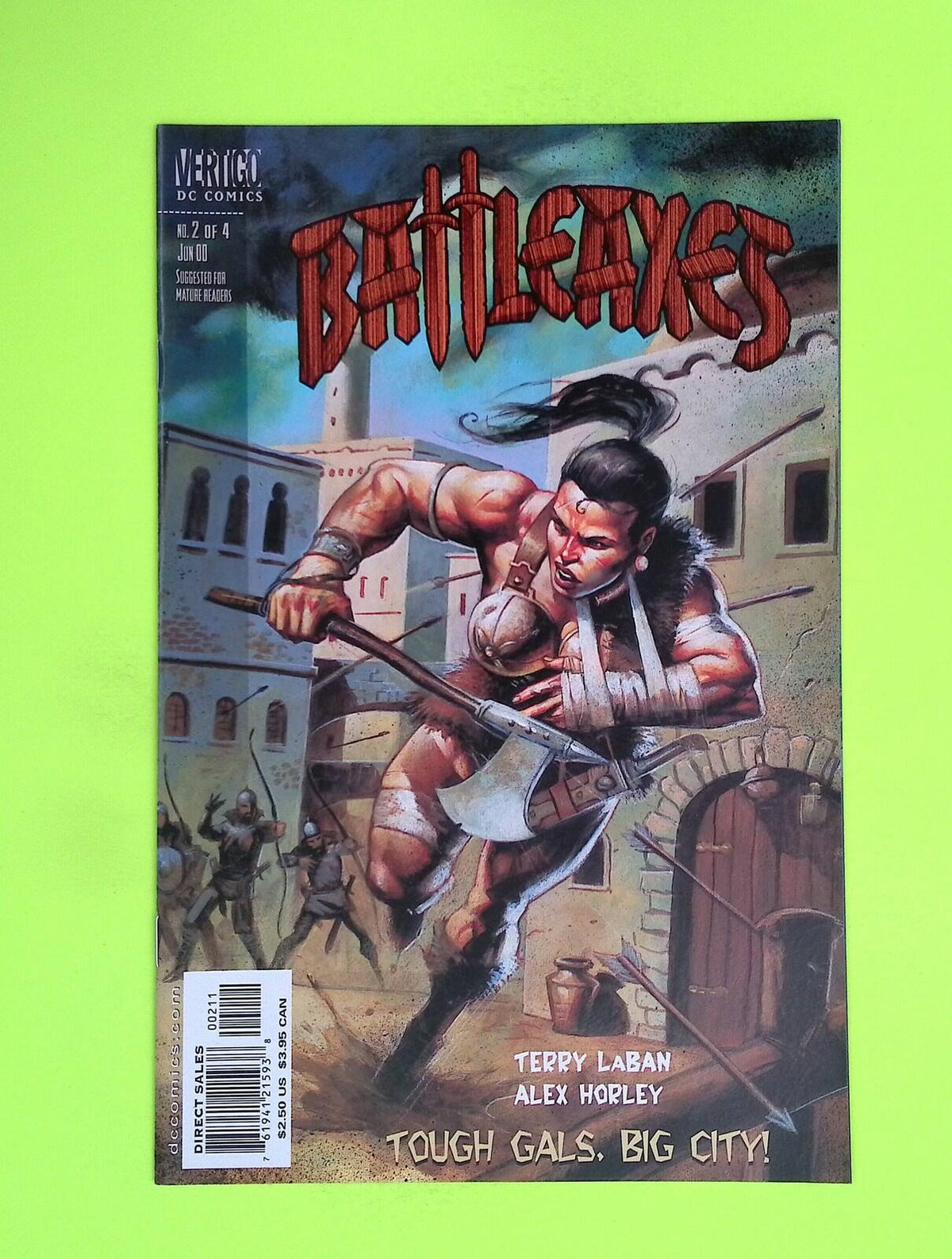 Battleaxes #2 Vertigo High Grade Comic Book J51-72