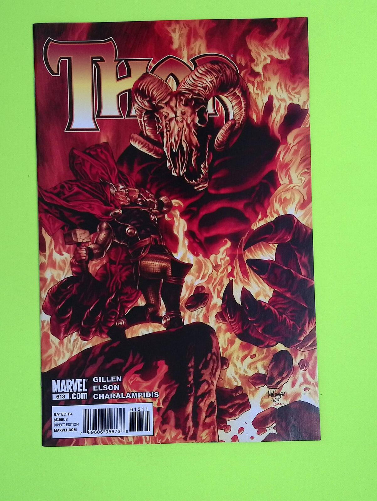 Thor #613 Vol. 1 2010 Marvel Comics High Grade Comic Book M38-98