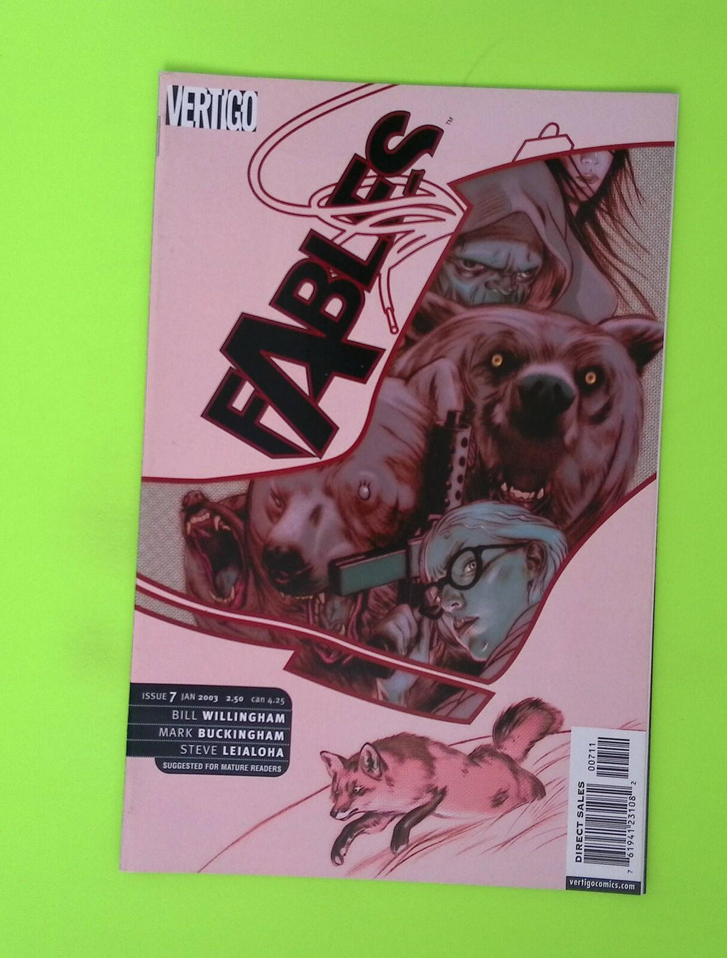 Fables #7 2003 Vertigo 8.0 Comic Book X46-117