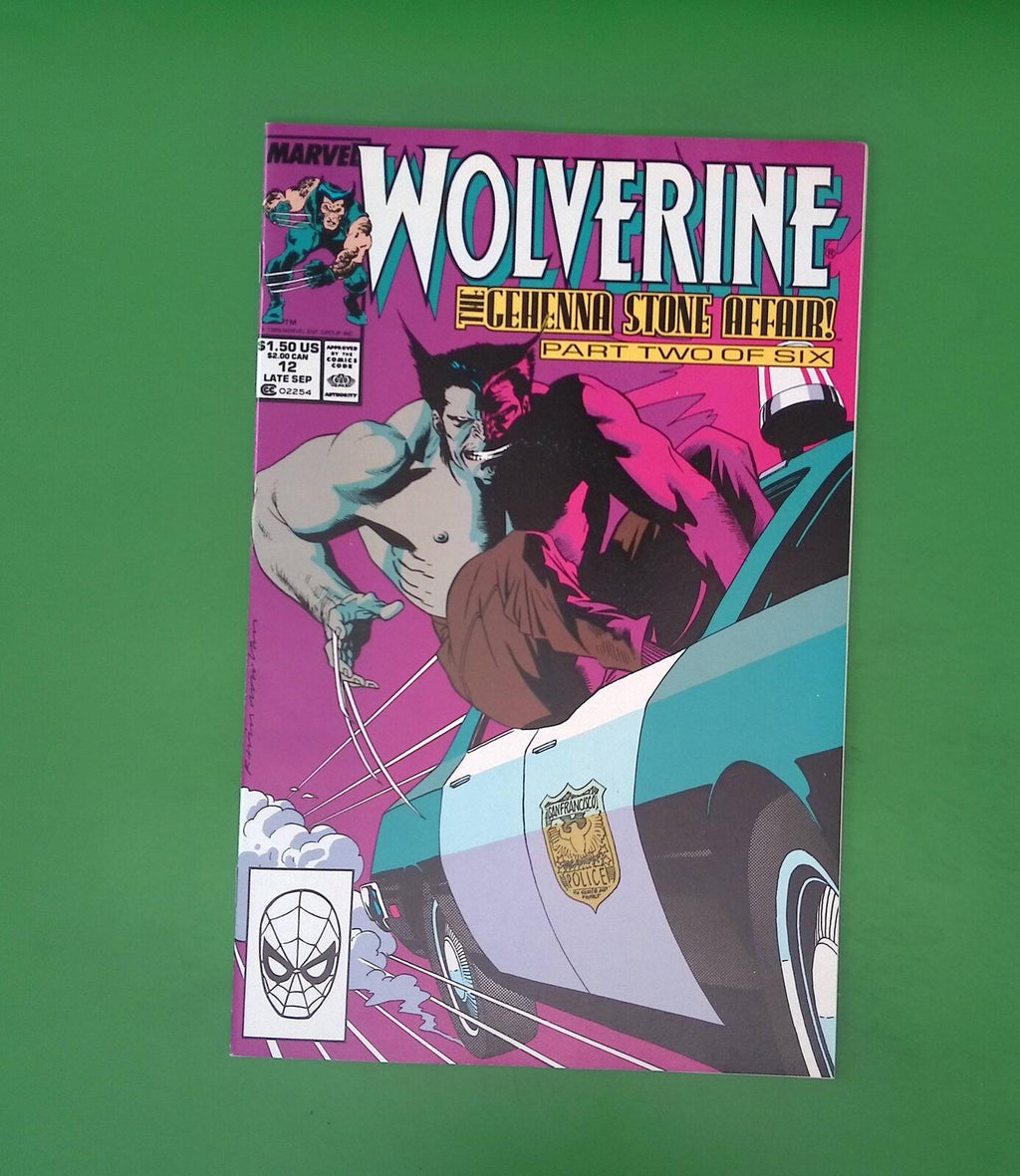 WOLVERINE #12 VOL. 2 HIGH GRADE 1ST APP MARVEL COMIC BOOK TS94-121