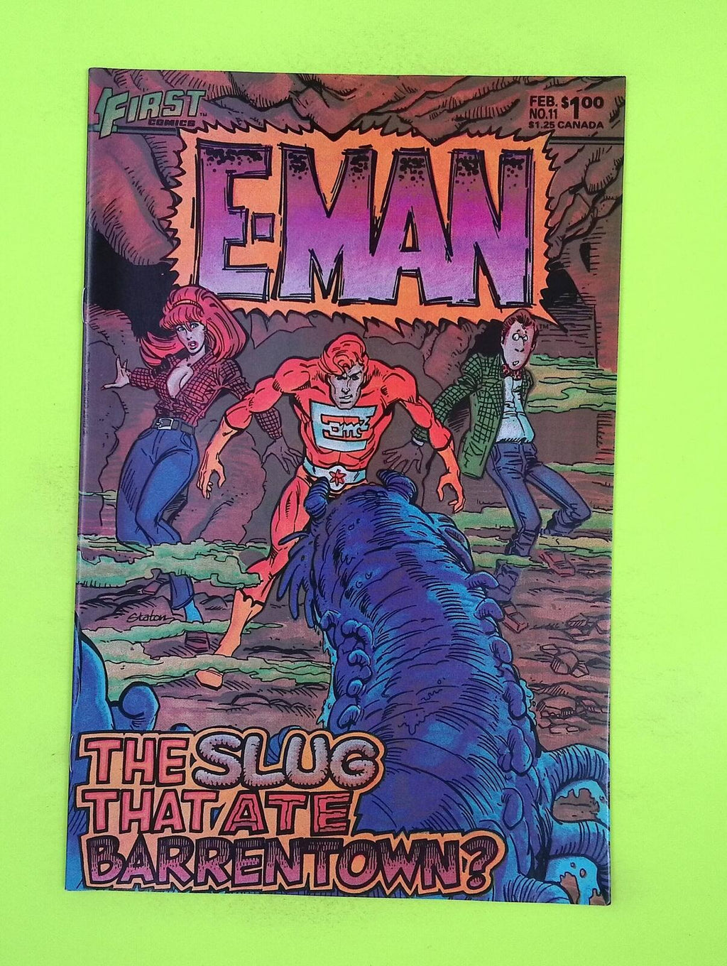 E-Man #11 Vol. 2 1984 First Comics High Grade Comic Book M46-256