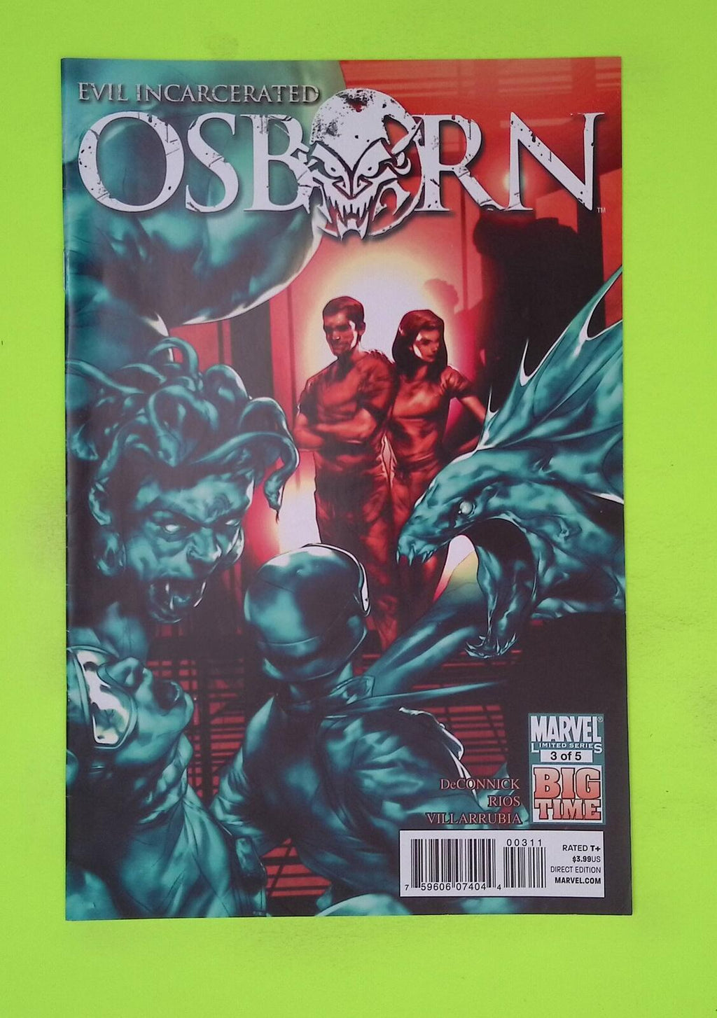 Osborn #3 2011 Marvel Comics 8.0 Comic Book K14-179