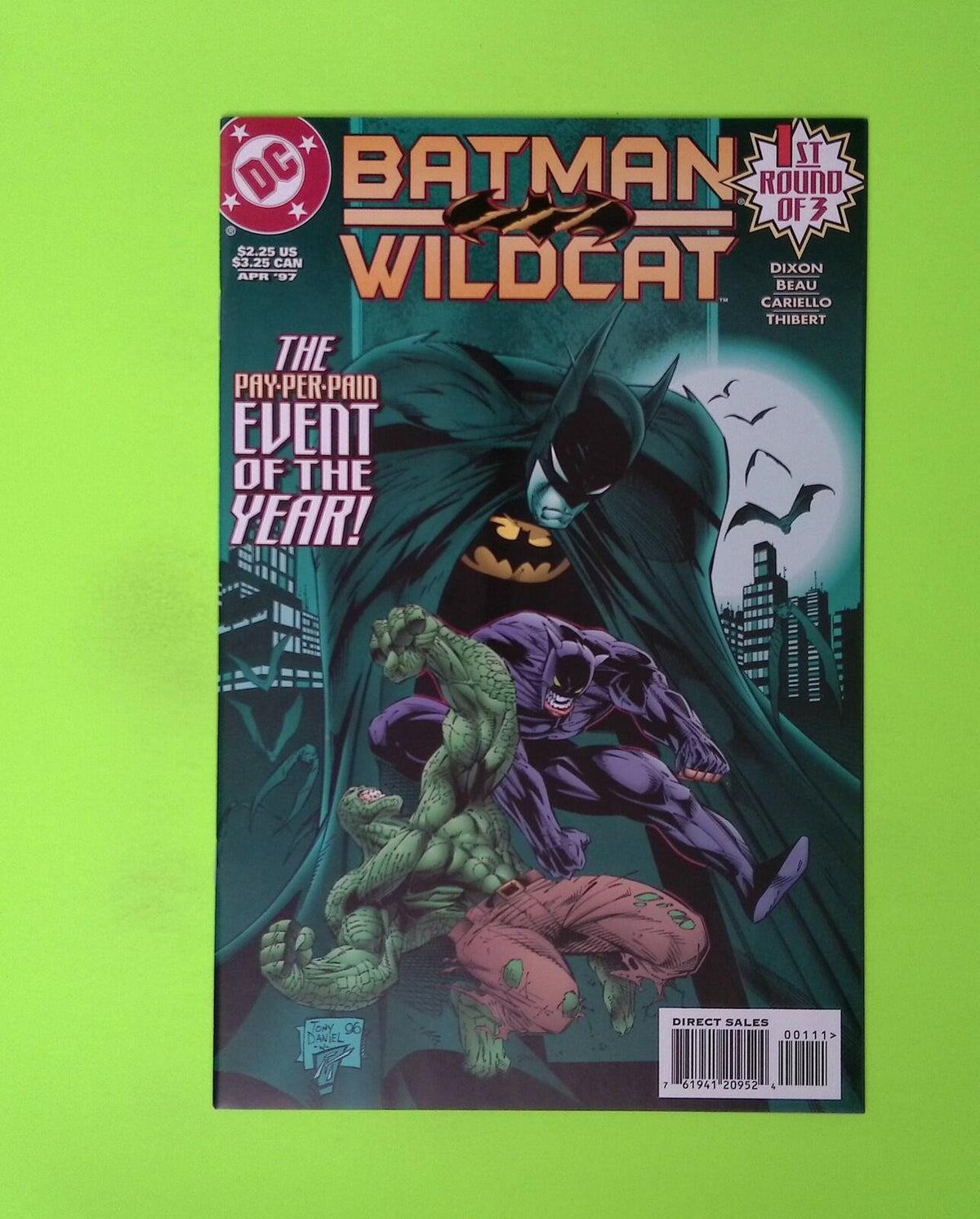 Batman/Wildcat #1 1997 DC Comics High Grade Comic Book X281-206