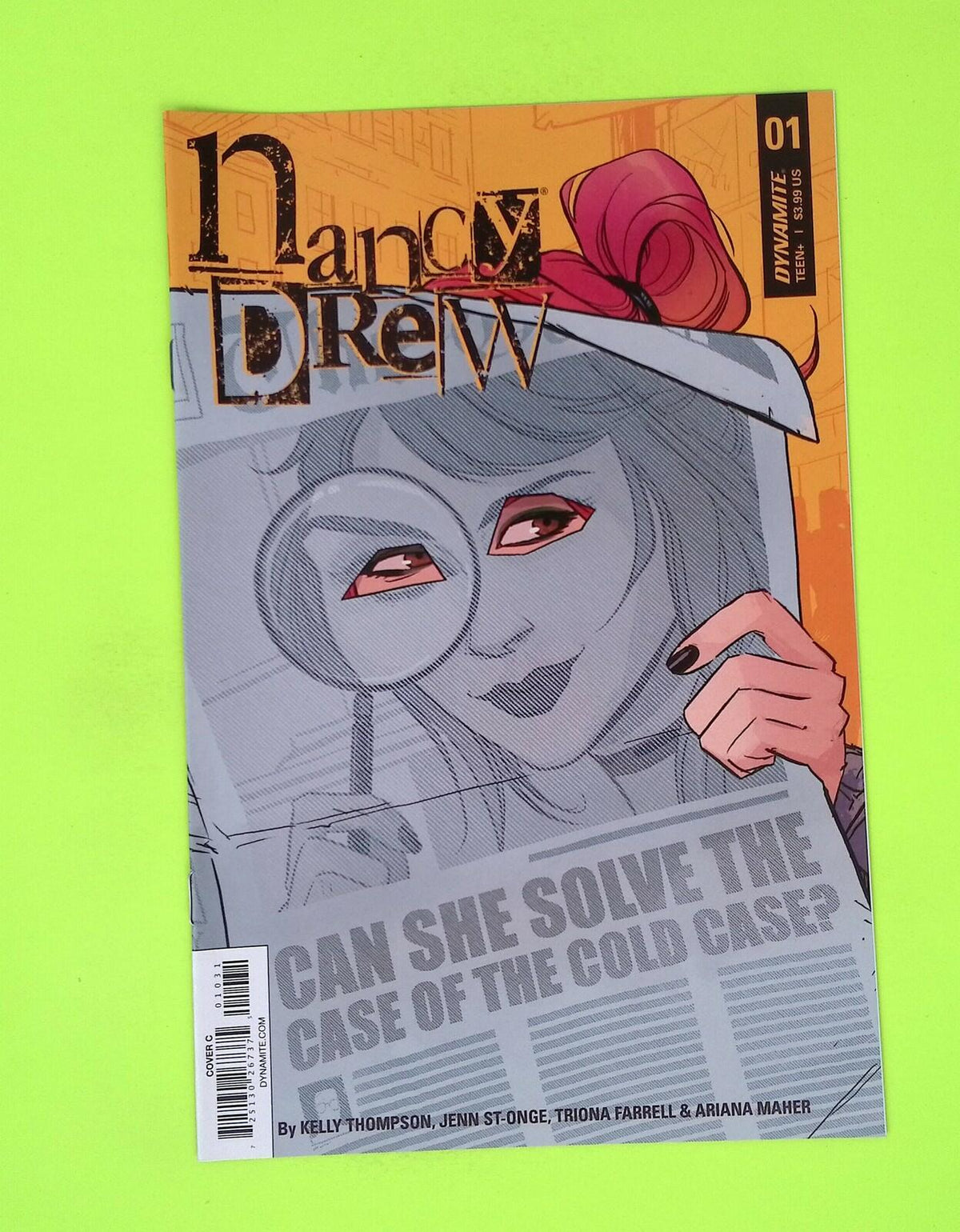 Nancy Drew #1c 2018 Dynamite Entertainment Variant High Grade Comic Book J60-14