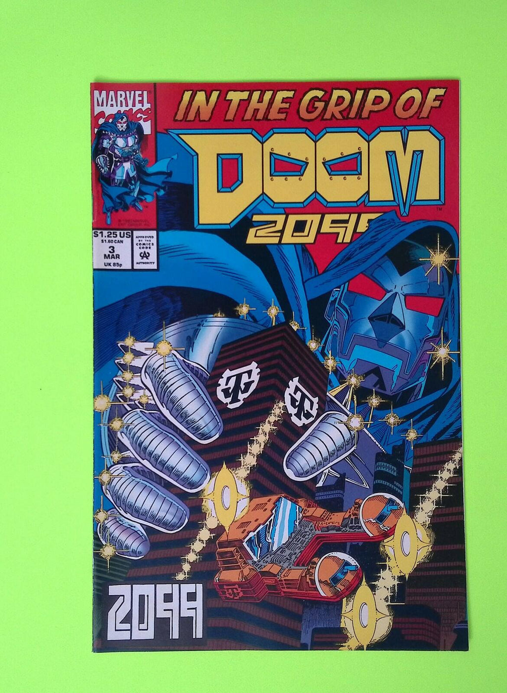 Doom 2099 #3 1993 Marvel Comics High Grade Comic Book X3-225