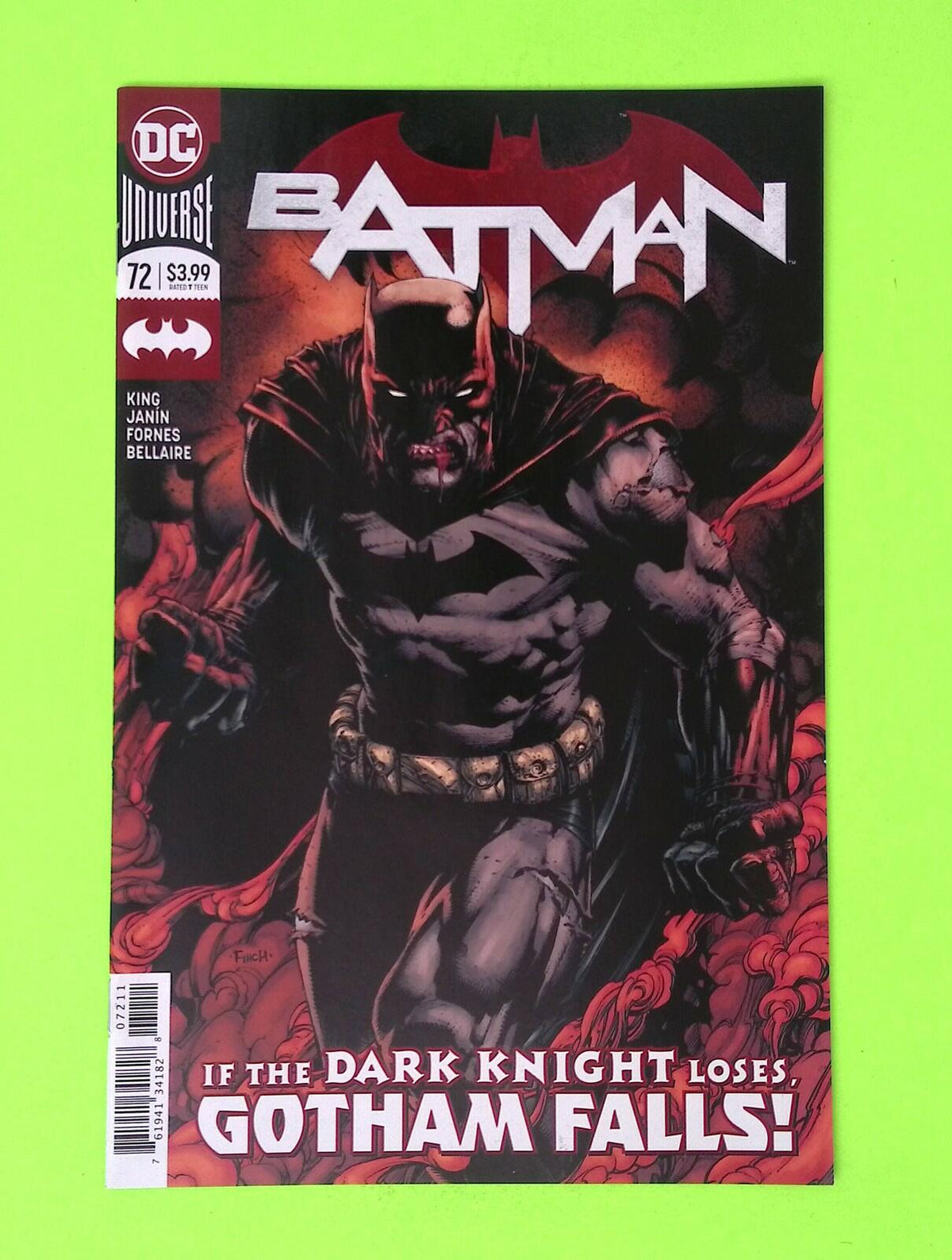 Batman #72 Vol. 3 2019 DC Comics High Grade Comic Book R41-152