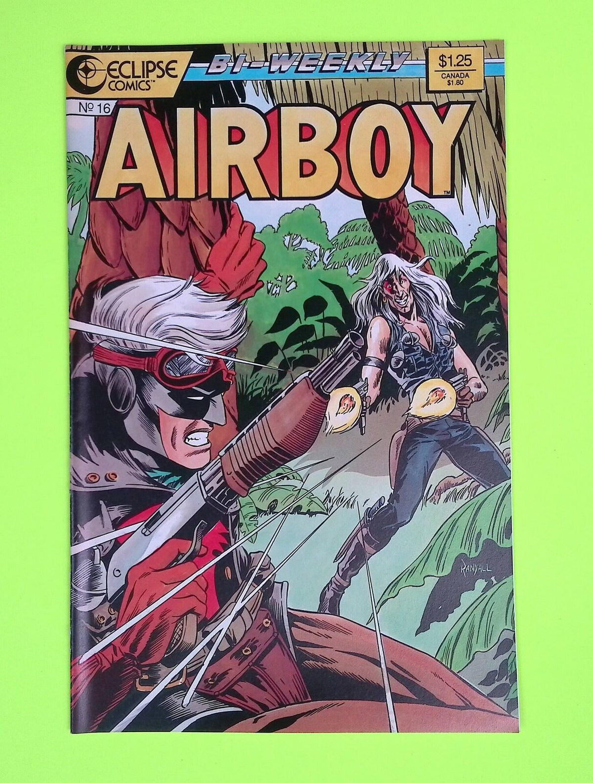 Airboy #16 Vol. 1 1987 Eclipse Comics High Grade Comic Book J47-77