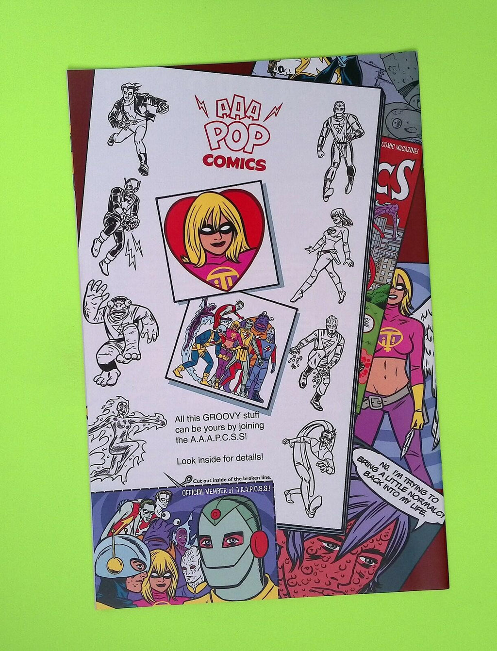 Atomics #4 2000 AAA  Pop High Grade Comic Book X15-127
