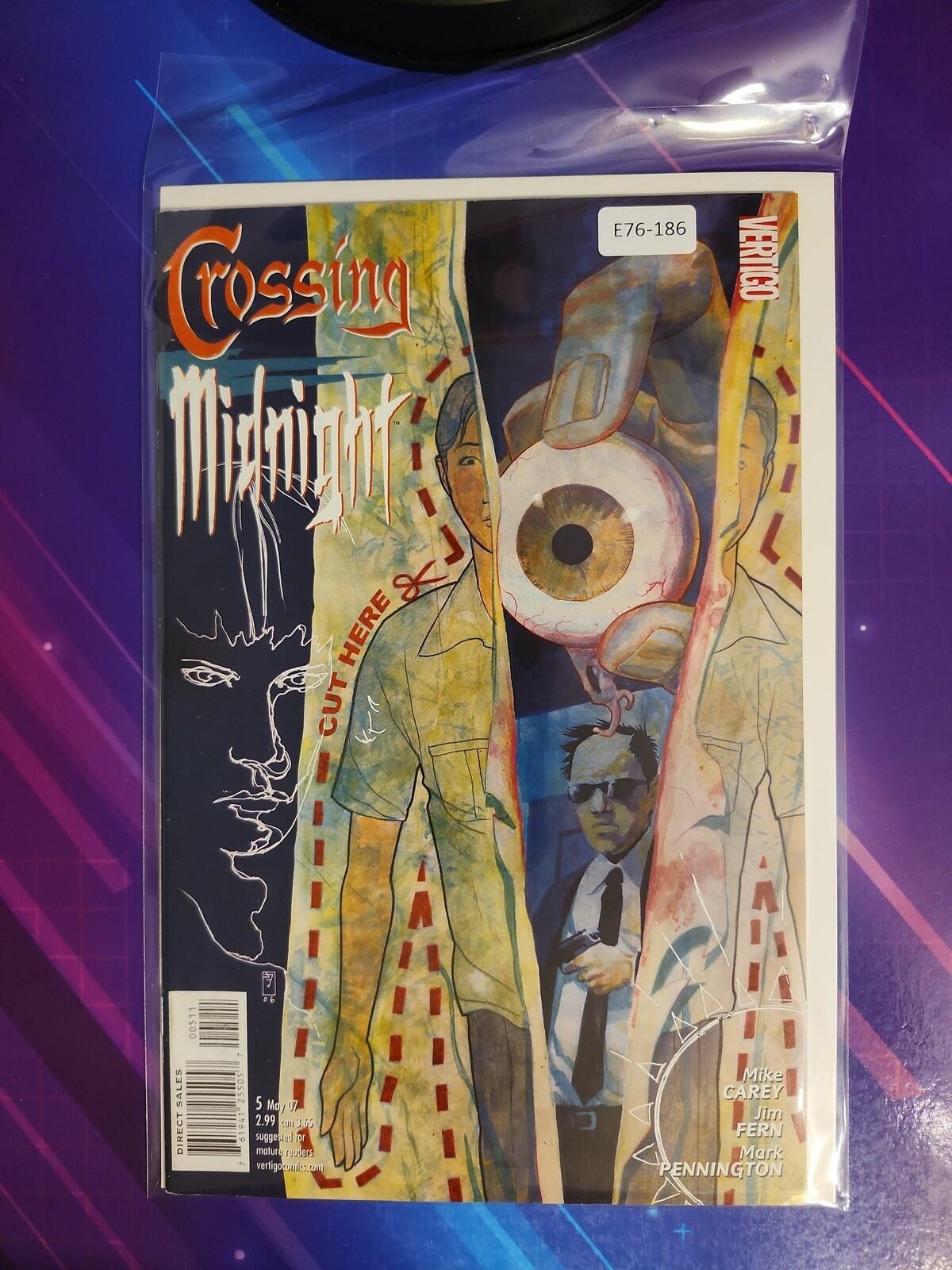 CROSSING MIDNIGHT #5 8.0 VERTIGO COMIC BOOK E76-186