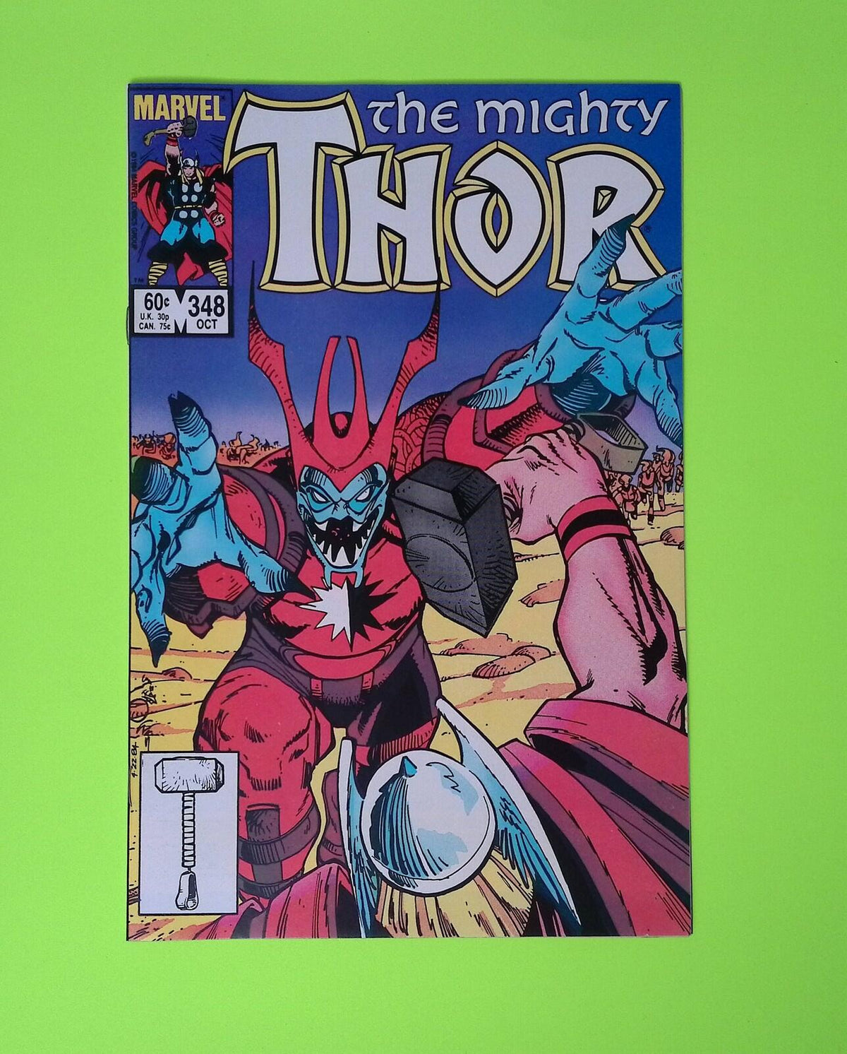 Thor #348 Vol. 1 1984 Marvel Comics Higher Grade Comic Book X229-5