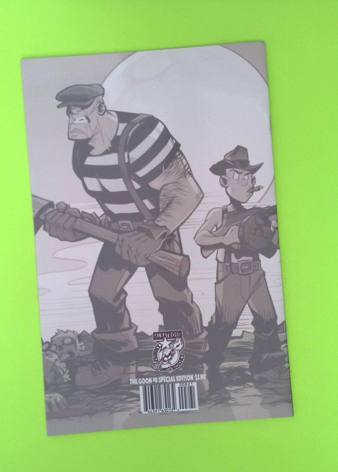 Goon #8b Vol. 4 2020 Albatross Exploding Funny Book Variant High Grade X81-255