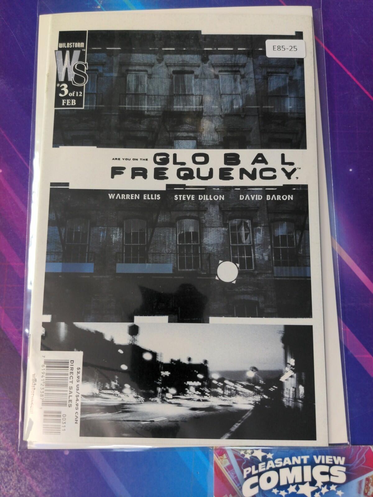 GLOBAL FREQUENCY #3 8.0 WILDSTORM PRODUCTIONS COMIC BOOK E85-25