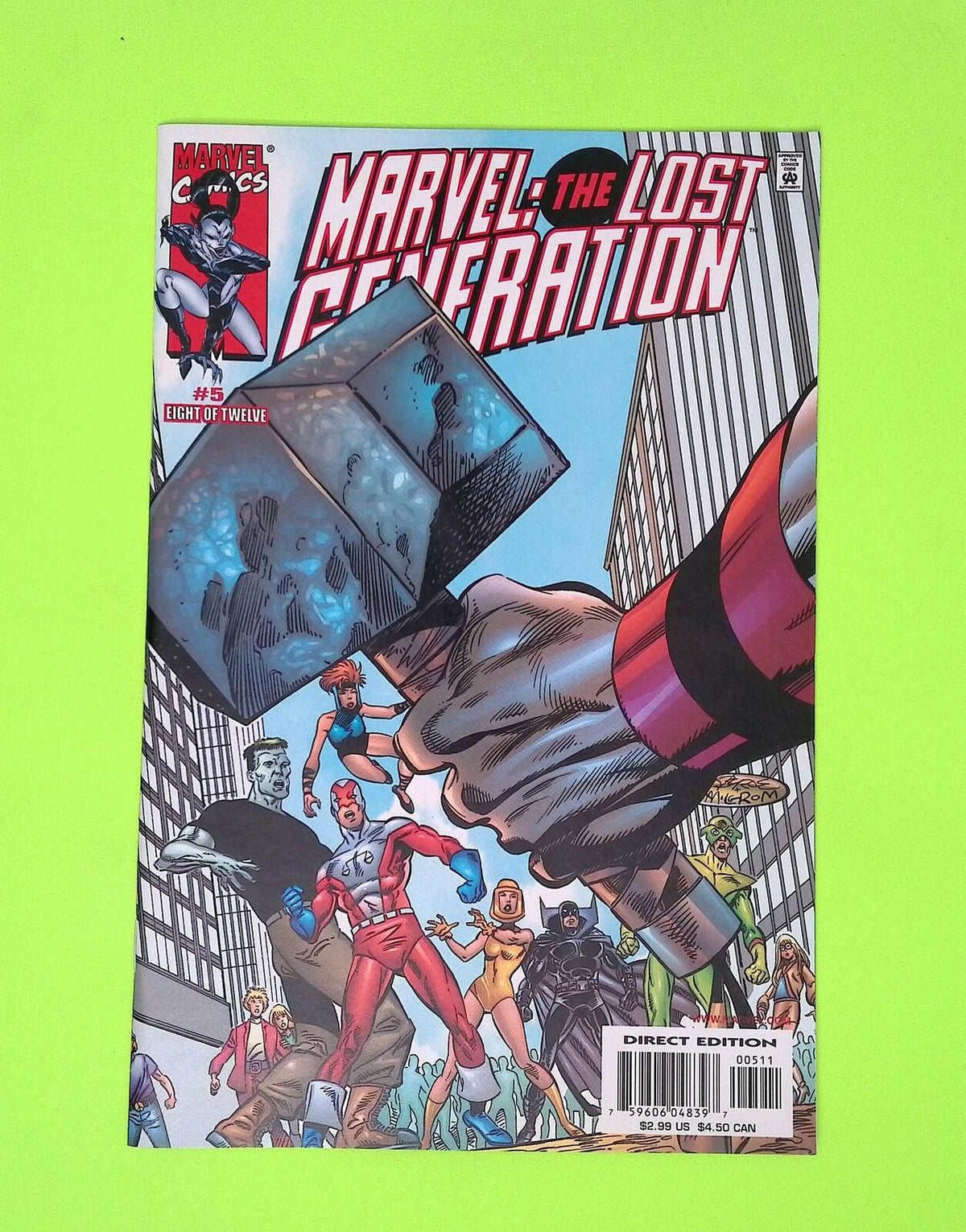 Marvel Lost Generation #5 2000 Marvel Comics High Grade Comic Book W190-11