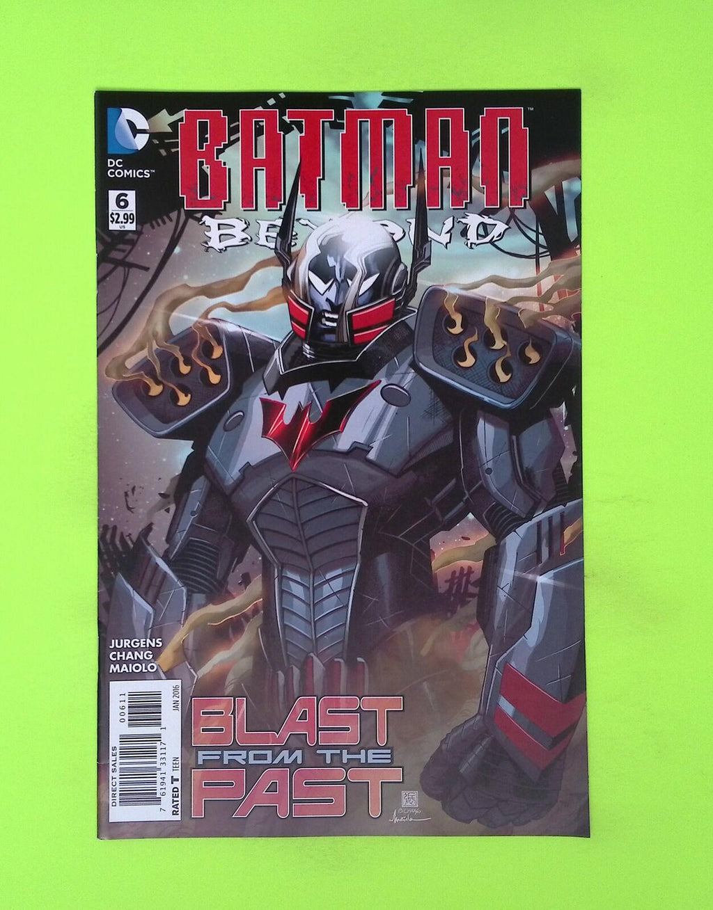Batman Beyond #6 Vol. 5 2016 DC Comics High Grade Comic Book Q87-152