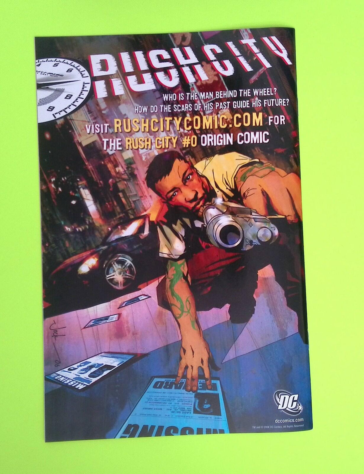 Rush City #6 DC Comics 8.0 Comic Book W12-7