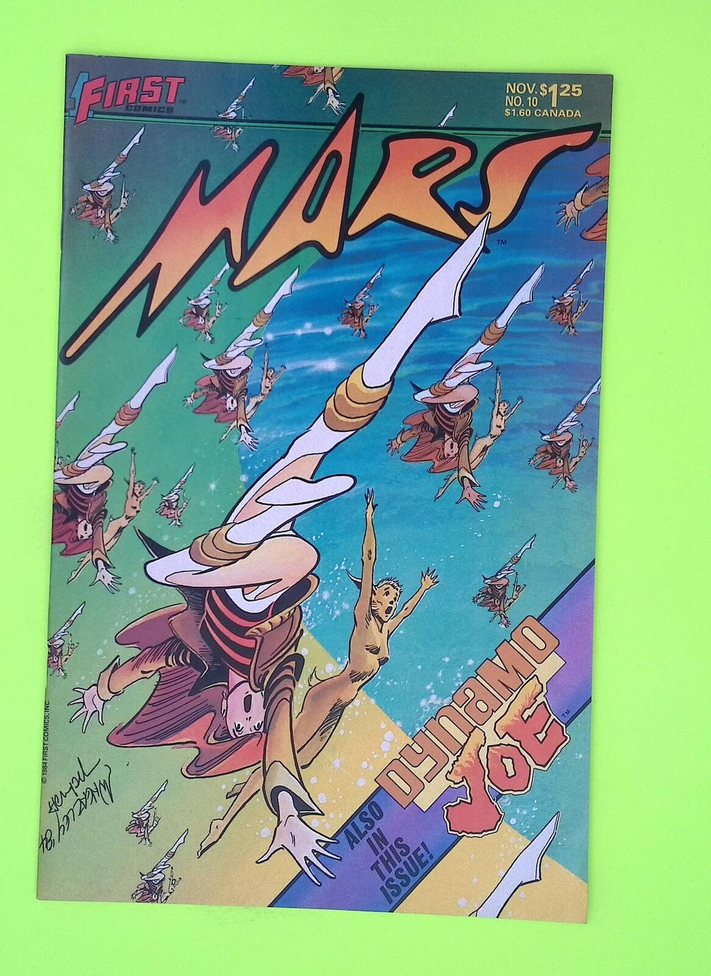 Mars #10 First Comics 8.0 Comic Book L58-167