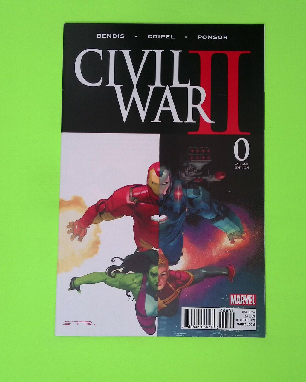 Civil War II #0c 2016 Marvel Comics Variant High Grade Comic Book B41-95