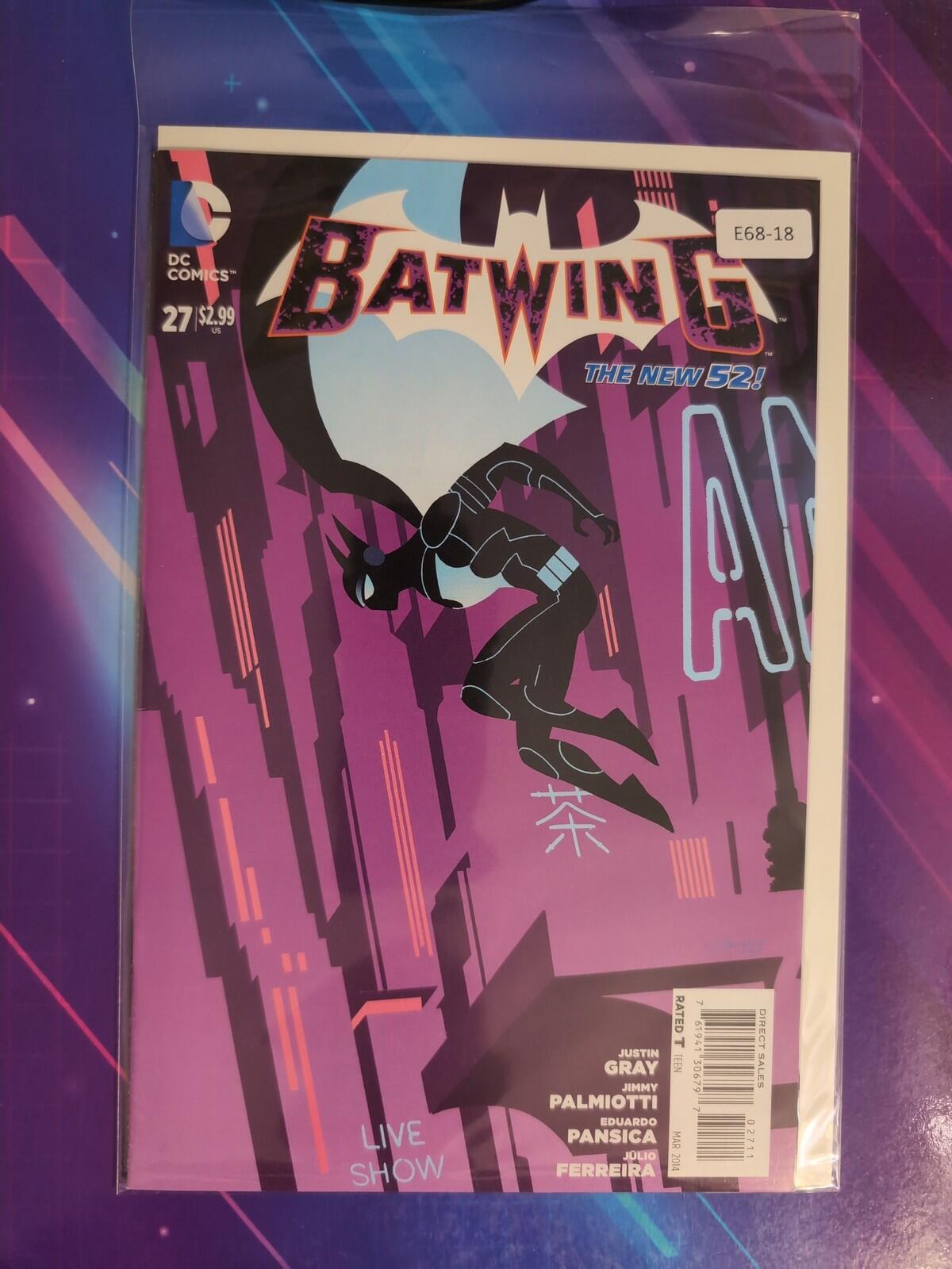 BATWING #27 HIGH GRADE DC COMIC BOOK E68-18