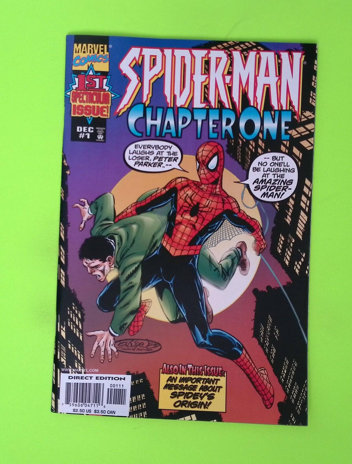 Spider-Man Chapter One #1 1998 Marvel Comics 1st App High Grade X47-85