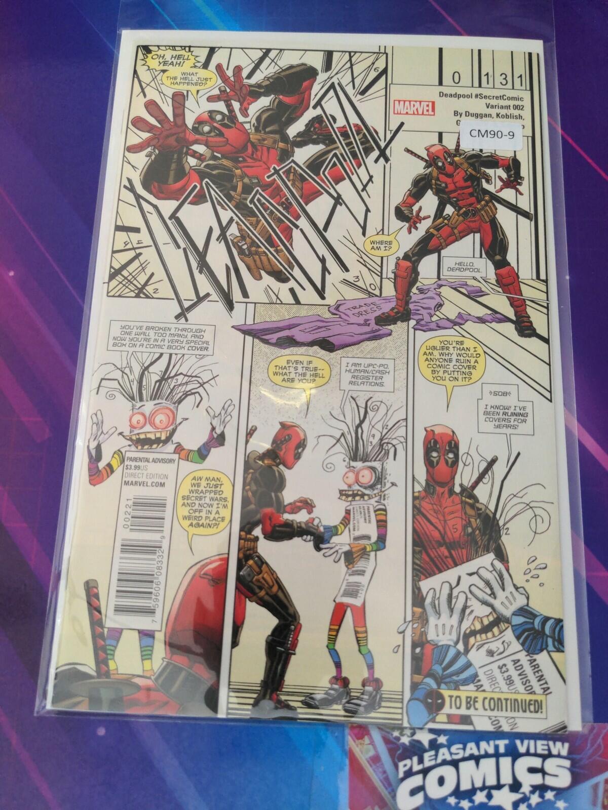 DEADPOOL #2B VOL. 6 HIGH GRADE VARIANT MARVEL COMIC BOOK CM90-9