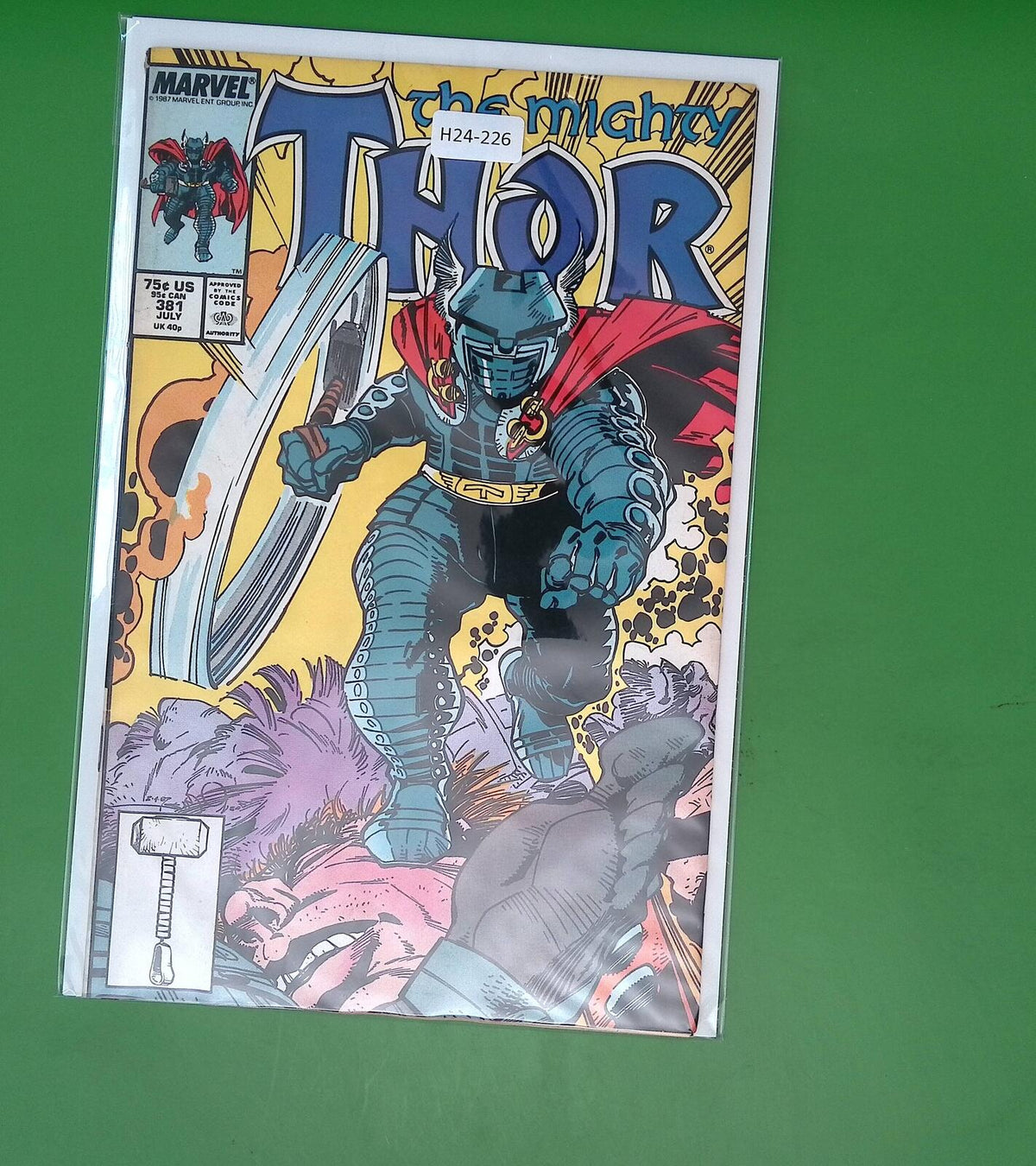THOR #381 VOL. 1 8.0 1ST APP MARVEL COMIC BOOK H24-226
